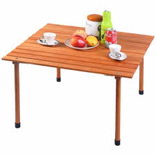 Check spelling or type a new query. Portable Folding Roll Up Dining Table Camping Table Beach Dining Folding Picnic Table