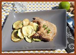 Cote de porc au four. Cote De Porc Au Miel Et Gingembre De Oh La Gourmande Et Ses Recettes De Cuisine Similaires Recettesmania