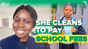 Today I'm a cleaner, tomorrow I'll be a lawyer