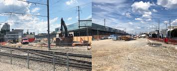 Reloj en la estación de aarau, uno. Bahnhof Aarau Sud Weniger Nachtarbeiten Aufgrund Optimiertem Bauablauf Bahnonline Ch