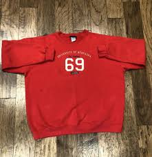 Vintage Nebraska Huskers Est 1869 Sweatshirt Red Xxl 2118465102