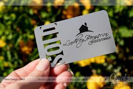 Custom business cards can be especially useful when starting a business, as they can help you network with new customers and begin partnerships with vendors and suppliers. New Quick Business Cards For Realtors And Events 3 Metal Finishes Available Now Metal Business Cards My Metal Business Card World Leader In Metal Cards