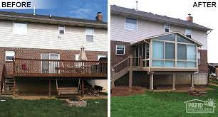 Here's a trick for building a small addition without paying for any foundation work—or maybe roof work either: Expanding Your Split Level Home With A Sunroom