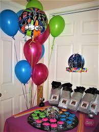 Disco Dance Party Table Decorations Birthday Parties Birthday Party Decorations Fun Birthday Party