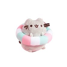 Pusheen Box Summer 2018 Exclusive Plush Stuffed Animal W Pool Float Gund Pusheen Plush Pusheen Stuffed Animal Pusheen Cat Stuffed Animal