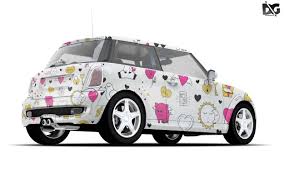 Free Beautiful Mini Car Wrap Mockup Car Wrap Mockup Free Psd Car Wrap Design