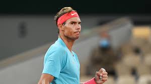 Rafael nadal of spain returns a shot in the men's doubles gold medal match against horia tecau rafael nadal and marc lopez of spain in action during a men's doubles quarterfinals match. Rafael Nadal Calls For Wider Perspective From Players In Quarantine Ahead Of The Australian Open Cnn