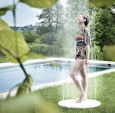 Viteo Shower Divine Cooling For Summer Days Product Design Outdoor Shower Portable Outdoor Shower Garden Shower