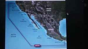 Bluechart G2 Vision Vus021r Marine Map California Mexico For Garmin Gps