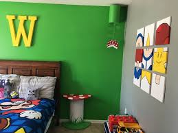 Mario Decorated Room For A Little Boys Room Boy Room Paint Children Room Boy Mario Room
