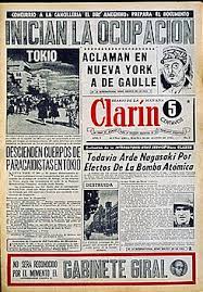 Leé las noticias de hoy en clarín. Clarin Periodico Wikipedia La Enciclopedia Libre