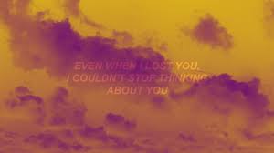 If you look at the color wheel, its complementary hue is yellow. Noori Sabiq Cloudy Thoughts