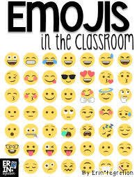 Free feelings chart to help your children identify some basic feelings. Emojis In The Classroom