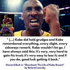 Kobe Wouldn T Let Go From The Book Showboat The Life Of Kobe Bryant By Roland Lazenby Lakers Lakeshow Nba Greatness Kobebryant Life Let It Be Kobe