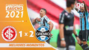 Assistir botafogo x csa ao vivo 27/07/2021 online. Internacional 1 X 2 Gremio Melhores Momentos Ida Final Gaucho 2021 Ge Globo Youtube
