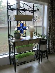 First A Dream Two Bakers Rack Re Dos Party Bakers Rack Furniture Makeover Decor