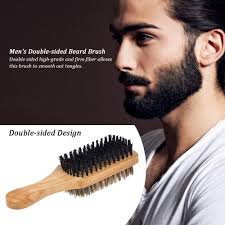 Omwah Double Sided Facial Hair Brush Beard Shaving Barber : Amazon.ca:  Health & Personal Care