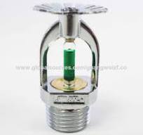 Aspersor de incêndio de latão sistema de combate a incêndio 93 degresss 5mm  lâmpada de vidro Sprinkler Pendent