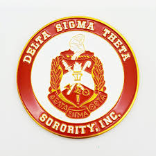 (δσθ) is a historically african american sorority. Delta Sigma Theta Round Car Emblem Dstemblem