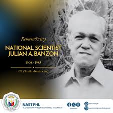 The National Academy of Science and Technology, Philippines (NAST PHL)  commemorates the 37th Death Anniversary of National Scientist Julian A.  Banzon. National Scientist Banzon was recognized for his outstanding  contributions to coconut
