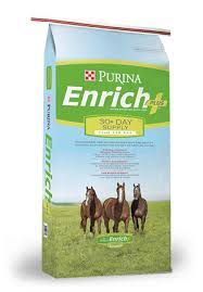 This is for those who can't. Enrich Plus Ration Balancing Concentrate Horse Feed Purina