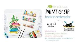 PAINT & SIP: bookish watercolor