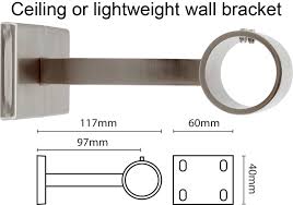 New neo bay window curtain pole suitable for eyelet curtains. Neo Bay Curtain Pole
