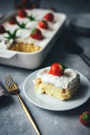 tres leches cake mittelamerikanischer milchkuchen rezept milchkuchen backrezepte tres leches kuchen