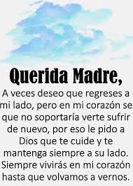 Día de la madre para ti mama feliz dia mama #felizdiadelamadre #madres #chriskevinmusic emotivo video para el día de las madres dedicado compártelo. Para Una Madre En El Cielo Mi Eterno Amor Del Cielo Facebook