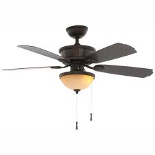 Hampton Bay Umber 46 In Led Indoor Outdoor Oil Rubbed Bronze Ceiling Fan With Light Kit 51226 The Home Depot Bronze Ceiling Fan Ceiling Fan With Light Ceiling Fan
