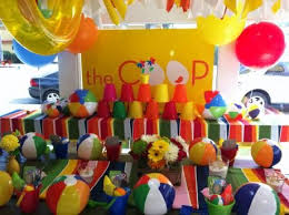 Throw an unforgettable summer party with festive beach decorations & beach party supplies from our large selection at wholesale prices. Beach Theme Party Decoration Ideas Beach Theme Party Decorations Beach Themed Party Beach Ball Party