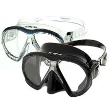 Atomic Subframe Mask With Gauge Reader Lens 04 0120 00 Rx Dive Mask Rx Lenses Scubatoys Com