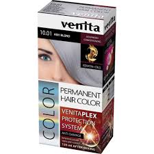 Vopsea De Par Permanenta Fara Amoniac Nr 10 01 Blond Cenusiu Venita Plex 125 Ml Emag Ro