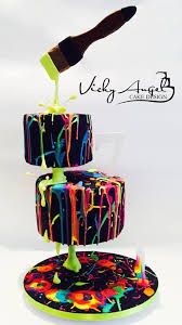Decorating a cake doesn't have to take hours on end. Vicky Angel Cake Design Amazing Cake Ideas