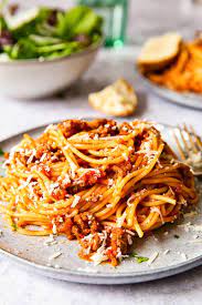 This Recipe For Authentic Bolognese Sauce Is So Easy To Make Not Much Effort Only Time To Enjoy Thi Italian Pasta Recipes Yummy Pasta Dish Spaghetti Bolognese