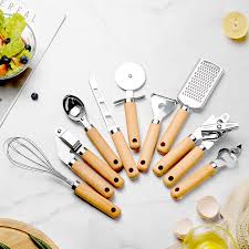 Maybe you would like to learn more about one of these? Kitchen Tool Wooden Handle Stainless Steel Multifunctional Kitchen Accessories Set Simple Modern Style Home Baking Supplies Kitchen Gadget Sets Aliexpress