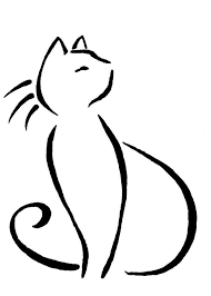 Vaizdo Rezultatas Pagal Uzklausa Cat Line Drawing Tattoo Cat Face Drawing Line Drawing Tattoos Cat Tattoo