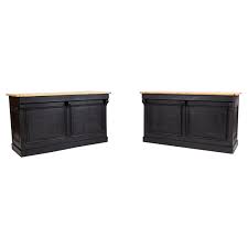 Towel racks on either end provide a convenient place for dishtowels. French Kitchen Island 18 For Sale On 1stdibs