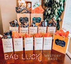 Bad Luck Bags 10 13 Bags Available 3 26 Double Luck Bags Available Each Bag Is A Mystery But Just Trust Me I Mystery Bag Halloween Bags Scentsy