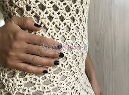 Invia tramite email postalo sul blog condividi su twitter condividi su facebook condividi su pinterest. Vestito All Uncinetto Color Panna Passioni Creative