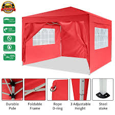A 9' umbrella will require at least an 90 lb. For Wholesale Uk Stock 3x3mtr Pop Up Garden Canopy Waterproof Gazebo Camping Tent Shelter With 2 Windbars And 4 Leg Weight Bags Outdoors Black Comfortable Www Coralnet Com Br