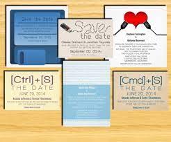 Dynamic Wedding Stationery Has Nerdy Wedding Invitations For Gamers Techies Scientists And More Off Nerdy Wedding Gamer Wedding Nerdy Wedding Invitations