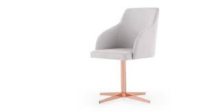 Made Cloud Grey Copper Swivel Chair Home Office Chairs Best Office Chair Outdoor Dining Chair Cushions