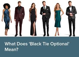 Image result for black tie optional male