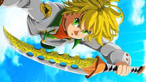 He is the captain of the titular group of warriors , former leader of the ten commandments , the older brother of zeldris , the eldest son of the demon king , and the lover (later husband) of elizabeth liones. Meliodas Lostvayne Sword Nanatsu No Taizai Anime Wallpaper Anime Seven Deadly Sins Anime Anime Wallpaper