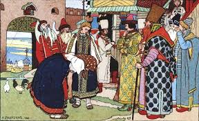 Vasilisa The Beautiful And Baba Yaga Illustrated By Ivan Bilibin Ivan Bilibin 6 Vasilisa The Beautiful Vasilisa The Beautiful At Court 1900 Ivan Bilibin Fairytale Art Fairytale Illustration