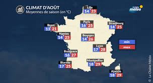 Les prévisions météo de bfmtv, du samedi 8 août 2020, avec loïc rivières. Climat D Aout En France Entre Canicules Et Orages Actualites La Chaine Meteo