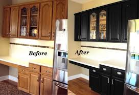 updating oak kitchen cabinets before