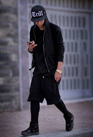 Black Air Forces Outfits Men Pin By Lonzo Florez On Modelagem Mens Street Style Mens Fashion Urban Streetwear Fashion