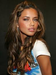 Haircolors Talk Trends Blonde Vs Brunette Vs Red Fashiontag Adriana Lima Hair Hair Color For Tan Skin Adriana Lima